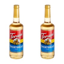 Torani 토라니 쇼트브레드 시럽 750Ml 2개