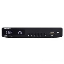 무손실음원플레이어 brzhifi 데스크탑 디지털 오디오 플레이어 es9038q2m 지원, 검은색