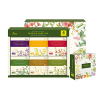 아름드레 유기농허브차 선물세트, 1세트, 6종