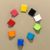 자석집게 (3개입)메모홀더 색상랜덤, 3개입(색상랜뎜)