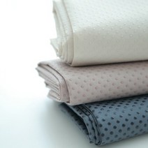 패브릭샵 대폭 미끄럼방지 원단 3mm도트 3컬러, 연베이지