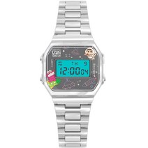 짱구는 못말려 워니 짱구 캐릭터 디지탈 남여공용 메탈 빈티지 손목시계