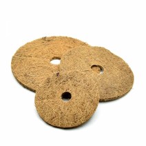 코코넛 코이어 멀칭 매트 주말농장 35cm 35cm, 7개