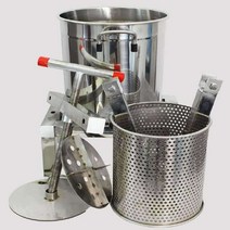 배즙기계 스테리인리스 밀폐형 스퀴즈 프레스 추출기, 허니프레스-필터 x 1