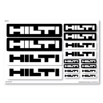 힐티 로고 스티커SET, 힐티 B타입