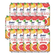 썬키스트 스파클링 자몽소다 355ml X 24개 과일탄산음료 뚱캔 1박스