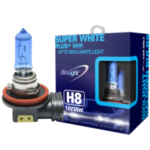 바이오라이트 자동차 램프 슈퍼 화이트 플러스 H8, 2개입, SUPER WHITE PLUS