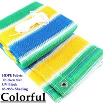 전동파고라 간판어닝 썬가드 상가 컨테이너 어닝 두꺼운 다채로운 안티 태양 그늘 그물 돛, 화려한 줄무늬, 3m x 3m