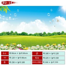 뮤럴벽지 대자연풍경패치 벽지 배경벽화 장식벽화 패치 폭120/150/180/225/300cm, 이-18, 폭 120x 높이 80cm