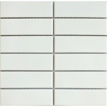 자기질 모자이크타일 45x145 STB140C 무광 화이트