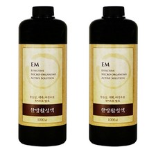 이엠 발효액1리터2 쌀뜨물 발효액만들기 효소 세제 EM원액
