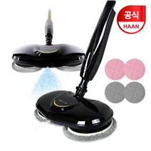 [한경희생활과학(가전)] 무선 물걸레청소기 아쿠아젯 AM-5600BM 블랙에디션 점보패드, 상세 설명 참조