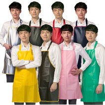 요들/비닐 앞치마/미용/미용실/가운/유니폼/3122/3123/3124/3125/3126/3127/3132/3133/겉:폴리우레탄 100%, 3127 브라운