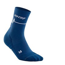 CEP 남성용 하트비트 미드컷 양말 Ocean Wave. 5 [관부가세 포함] 709354, Ocean Wave