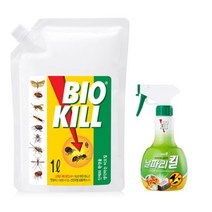 비오킬 날파리킬 살충제 370ml + 파우치 1L 세트, 2세트
