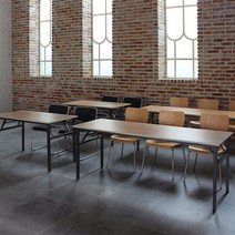 파미가구 스트롱 접이식책상 학원책상 학생책상, 1000x400