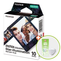 [후지필름] 인스탁스 스퀘어 스타 일루미네이션 필름 + KF80 마스크 1매