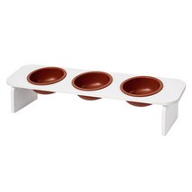 [클레이몽드] 7S시리즈 3구식기 컬러볼타입 (브라운), 높이선택:2단계 (17.3cm)