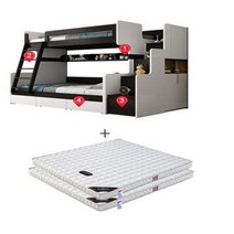 아동침대 2층벙커 유아 아이 낮은 어린이 침대 모던 디자인 새로운 스타일 핫, 9.침대 D 2 매트리스  Queen