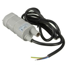 순환모터 수중 온수순환용 보일러 순환용 1pc 24V 잠수정 펌프 12V DC 1.2A 5M 600L/H 태양 수족관 3 와이, 02 24v