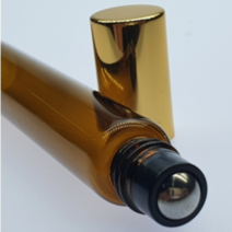 향수 롤온 유리 공병 아로마오일 갈색 공병 2ml/3ml/5ml/10ml 용량 갈색 향수 오일 유리공병, 10ml, 1개