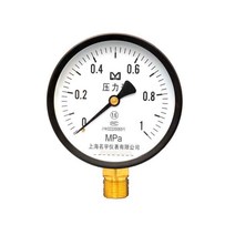 압력게이지 Y100진공 음압계 기본 압력계 0-0.6/1.0/1.6/2.5/4/6Mpa, T19-압력 0~10.0Mpa