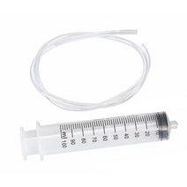무한잉크주사기 100ml 튜브 80cm 석션주사기, 1개