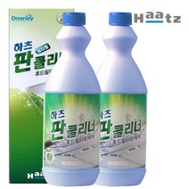 하츠 가스렌지후드 필터 청소 클리너 판클리너 HC-MP1000 2개, 1L