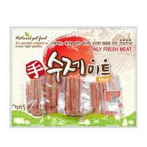 수제 미트 치킨 슬라이스 애견 건강간식, 300g, 25개