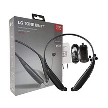 LG Tone Ultra HBS-830 블루투스 무선 스테레오 헤드셋 가정/자동차 충전기 포함 (소매 포장)