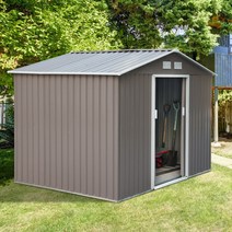 8x8 국내 최대 레드와이 조립식 이동 농막 야외 전원주택 소형 대형 창고 벌키 보관함, 8x8(그레이)(4월 초 순차발송)