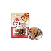 콜라겐함유 피모관리 강아지 오리꼬치간식 개껌추천
