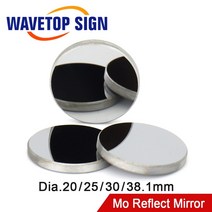 미니 레이저 각인기 소형 금속 마킹기 휴대용 가공기 날인기 Wavetopsign 3pcs mo 반사 미러 dia.20 25 30 38.1mm co2 조각 절단기, 협력사, 25mm, 3mm