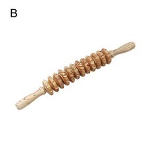 목재 치료 롤러 마사지 도구 휴대용 셀룰라이트 트리거 포인트 스틱 림프 배수 안티 셀룰라이트 근육 릴리스 롤러, b, 02 B, B