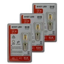 이케아 뤼에트 LED전구 E14 80루멘 LED1827S1 3개