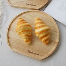다용도 우드 반달트레이 1P 다과 디저트 카페 쟁반 나무 하프 예쁜 카페 원목 트레이 우드 쟁반, 본상품선택, 본상품선택