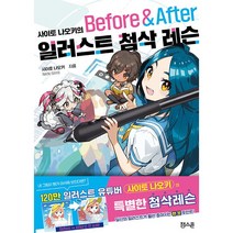 사이토 나오키의 일러스트 첨삭 레슨 Before & After