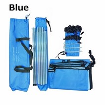 오토캠핑장 자동릴선 릴선자동 오토릴선 러그박스 3 크기 자동차 캠핑 텐트 천막 그늘 야외 방수 자동차 측면 꼬리 천막 태양 보호소자가 운전 투어 피크닉 캠핑, 푸른, 440x200cm(173x79인치)