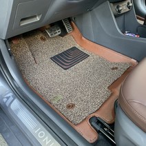 카마루 쌍용 전차종 6D 입체매트-브라운브론즈, 렉스턴 스포츠 칸