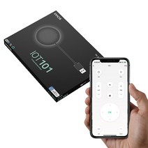 이노스 모바일 앱 스마트 통합 리모컨 IoT101 TV 에어컨 선풍기 삼성 LG 이노스 티비 호환, 양방향 스마트리모컨(냉난방기전용)