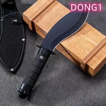 쿠크리 캠프용 칼 나이프 단검 군용 쿠쿠리 정글도 벌목도 멀티 용도 호신 고강도, 스테인레스 스틸