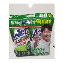썬42520 [SΘN] 중성세제 아기빨래세제 가루형세제 세탁용세제 시트형세제 니트섬유세제, iШi_ 액츠 퍼펙트 안티박 1600ml+1600ml, Ш본상품선택Ш