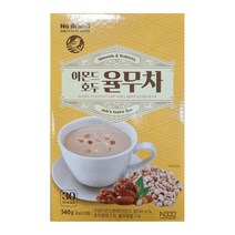 노브랜드 아몬드 호두율무차, 18g, 30개