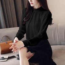 루나걸 델버 주름 블라우스