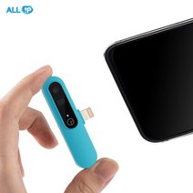 [올아이피정보통신] ALLIP EYE1 스마트폰 태블릿 시력 보호 알리미, 타입:라이트닝 / 색상:핑크, 상세 설명 참조
