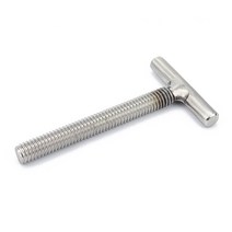 티볼트 롱 풀나사 피치 M5 M6 M8 M10 M12 용접 남성 나사 고정기 304 스테인리스 스틸, 60mm, M8 (2pcs)