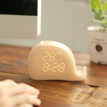 실내 온습도계 상태표시 온도측정 다지털 실외 가정용, 상세참고, 라이트브라운(131x85x37mm)