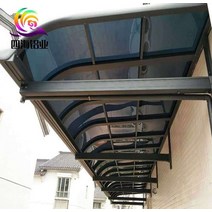 어닝 캐노피 전원 주택 썬룸 차광막 그늘막 맞춤주문, 본격 돈의 방문 측정