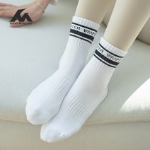 국산 랩몬스터 골프양말 스포츠양말 3켤레 양말세트 장목 중목 단목 골프웨어 필드용품, 화이트, 몬스터 중목양말 3켤레, 여성