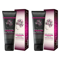 Galatonic 갈라토닉 머메이드 헤어팩 트리트먼트 200ml x 2개, 갈라토닉 머메이드 헤어팩 트리